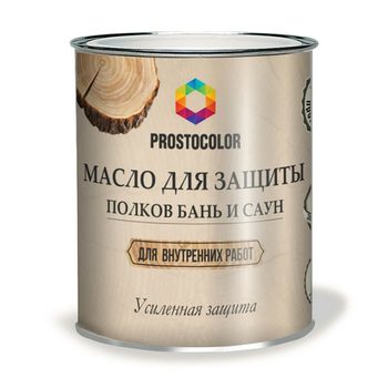 Масло для защиты полков бань и саун
